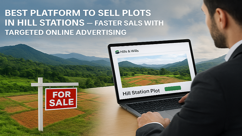 Best Platform to Sell Plots in Hill Stations – Faster Sales with Targeted Online Advertising