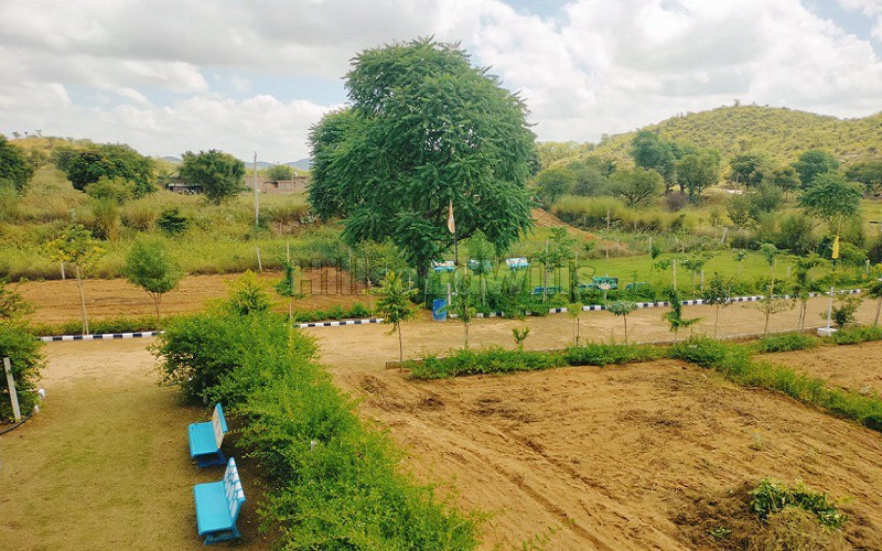 ₹28.80 Lac&nbsp;|&nbsp;400 sq.yards residential plot for sale  in kumbhaws, shahpura, aravalli hills