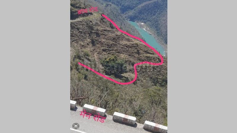 ₹4 Cr | 50 nali agriculture land for sale in bachelikhal, between devprayag and rishikesh