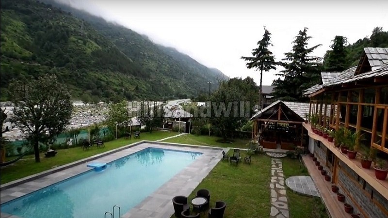 ₹2.70 Cr&nbsp;|&nbsp;20000 sq. ft resort for lease  in raison kullu-manali along with 109000 sq.ft. land