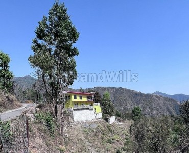 2000 sq. ft resort for sale  in dharkot dehradun along with 2.5 bigha land