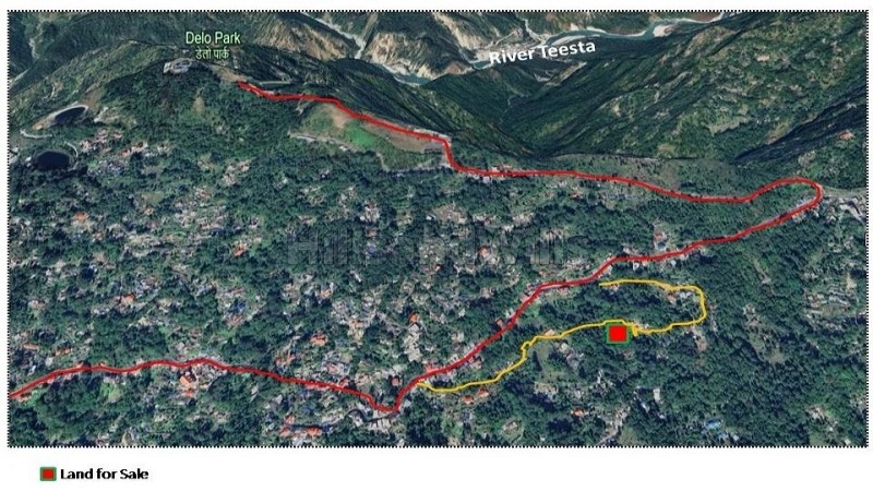 ₹57.50 Lac&nbsp;|&nbsp;0.25 decimal residential plot for sale  in kalimpong darjeeling