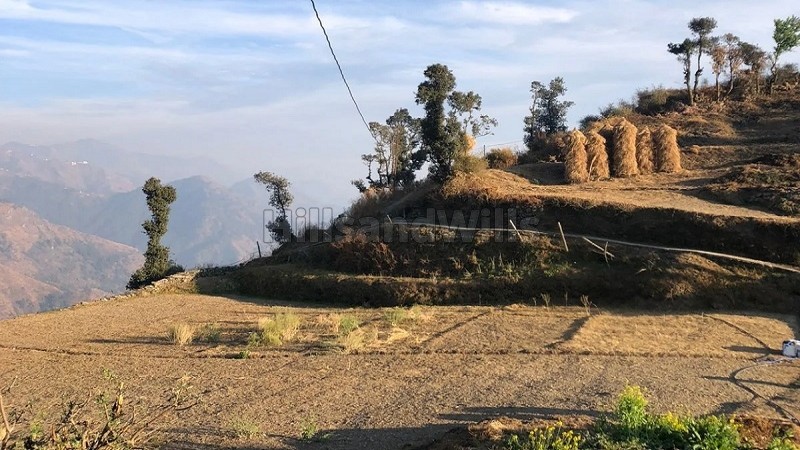 ₹75 Lac | 316 sq.yards himalayan view residential plot for sale in kaphlani mussoorie