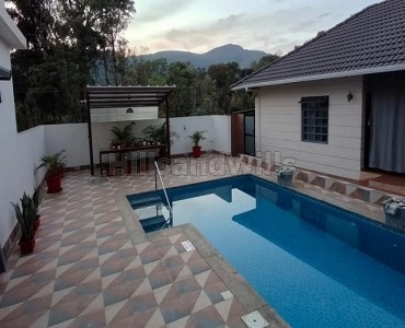 8bhk  mediterranean style villa for sale  in madapura coorg