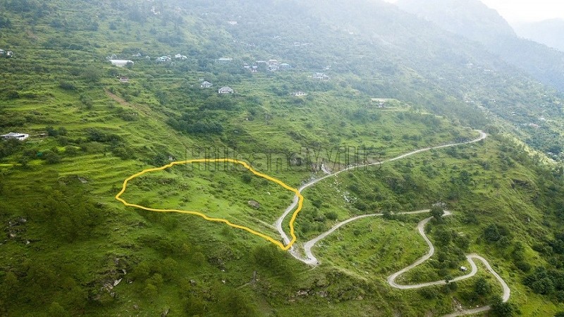 ₹1.50 Cr | 2 bigha river view land for sale in tirthan valley kullu-manali