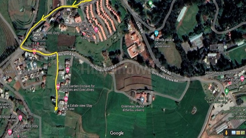 ₹78 Lac | 3927 sq.ft. residential plot for sale in theettukkal junction ooty