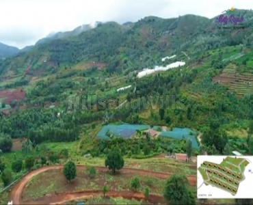 1200 sq.yards residential plot for sale  in kookkal kotagiri