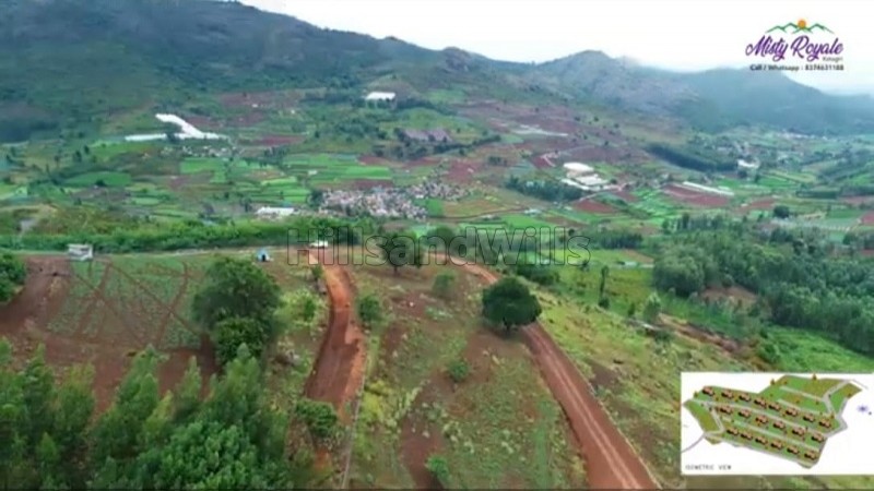 ₹1.20 Cr&nbsp;|&nbsp;1200 sq.yards residential plot for sale  in kookkal kotagiri