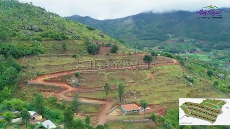 ₹1.20 Cr&nbsp;|&nbsp;1200 sq.yards residential plot for sale  in kookkal kotagiri