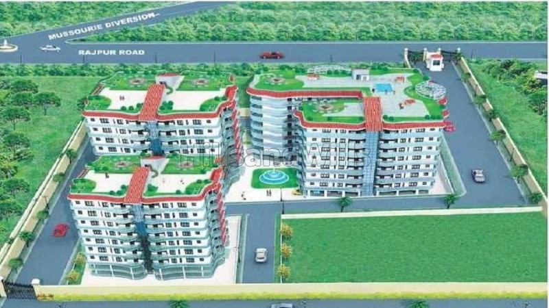 ₹1.90 Cr&nbsp;|&nbsp;3bhk apartment for sale  in rajpur road mussoorie diversion, dehradun