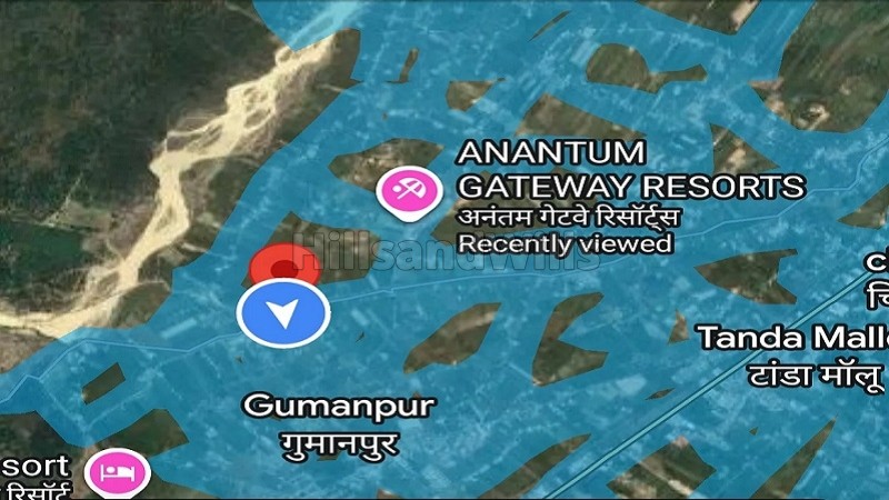 ₹2.10 Cr&nbsp;|&nbsp;5.25 bigha  homestay farmhouse land for sale  in jimcorbett, ramnagar near nainital