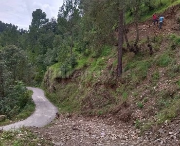 1000 sq.meter residential plot for sale  in nathuakhan, mukteshwar nainital