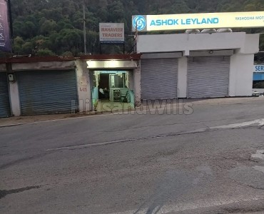 17 biswa commerical land for rent  in nagali barog solan