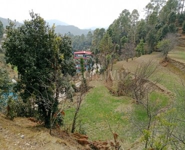 10 nali  land for sale  near bhalugarh waterfall mukteshwar, nainital