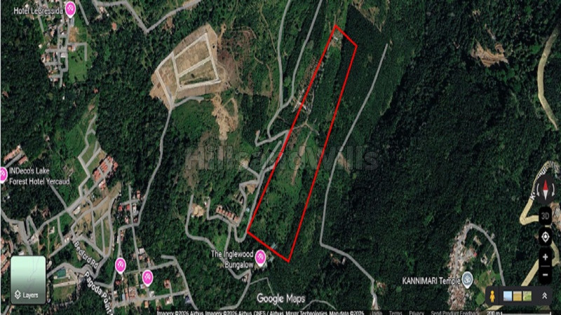 ₹2.38 Cr&nbsp;|&nbsp;32.08 cents land for sale  in kommakadu yercaud